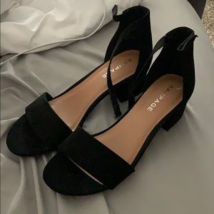 Black heels